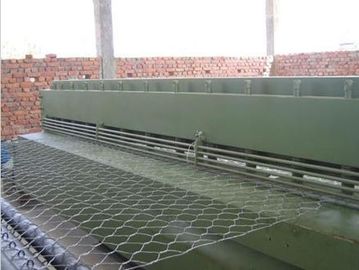 Hydraulic Stainless Steel Wire Mesh Cutting Machine / Gabion Production Line