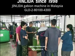 Высокоскоростной GLD-2-80100-4300 габионной сетки мощность машины 30КВт