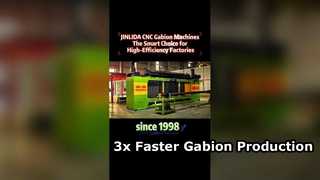 Габионная машина с ЧПУ | 3x выход, высокая скорость производства, отсутствие обрыва провода