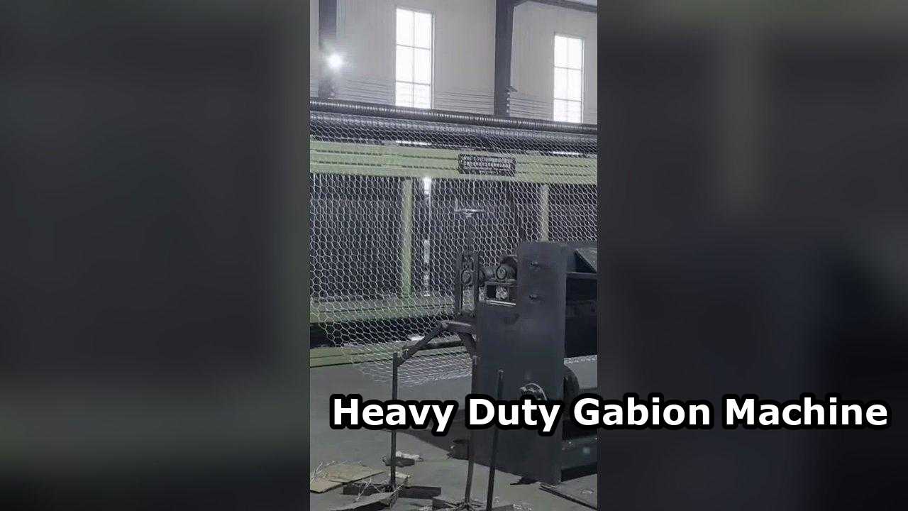 Heavy-Duty Gabion Mesh Machine: Built for Stability and Continuous Production
