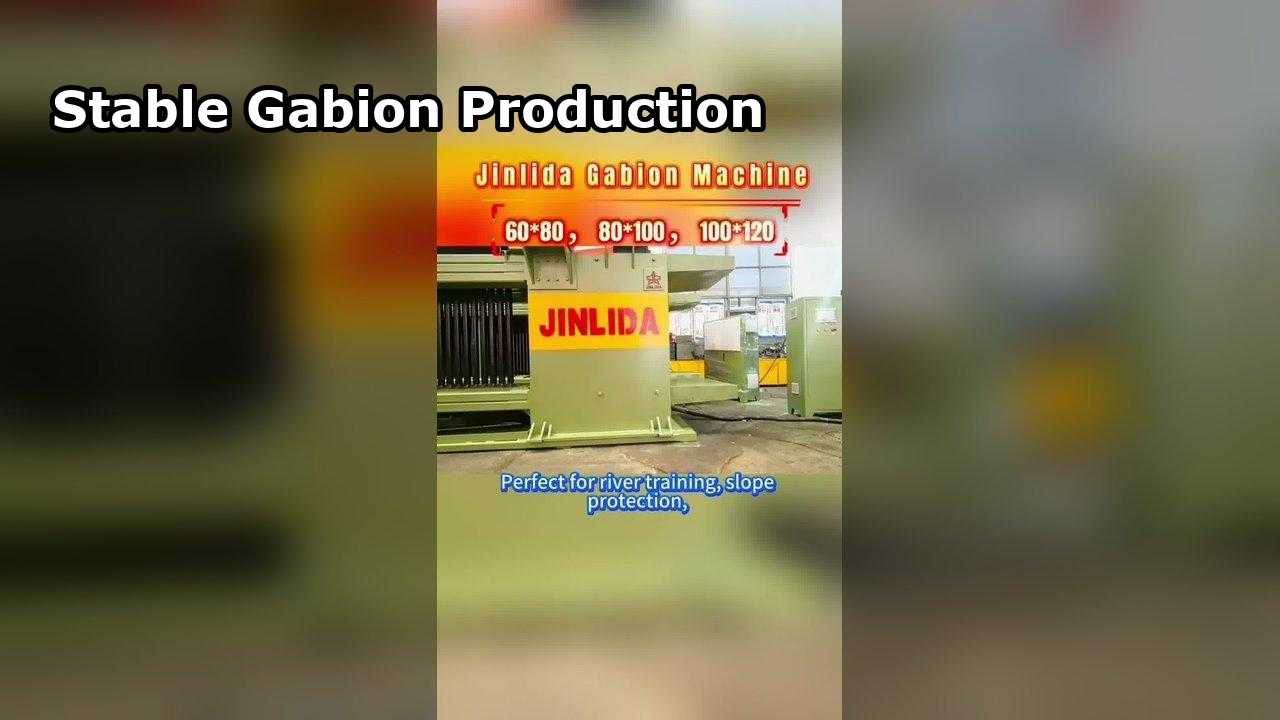 Gabion Machine Built for Stable Factory Production | SINCE 1998