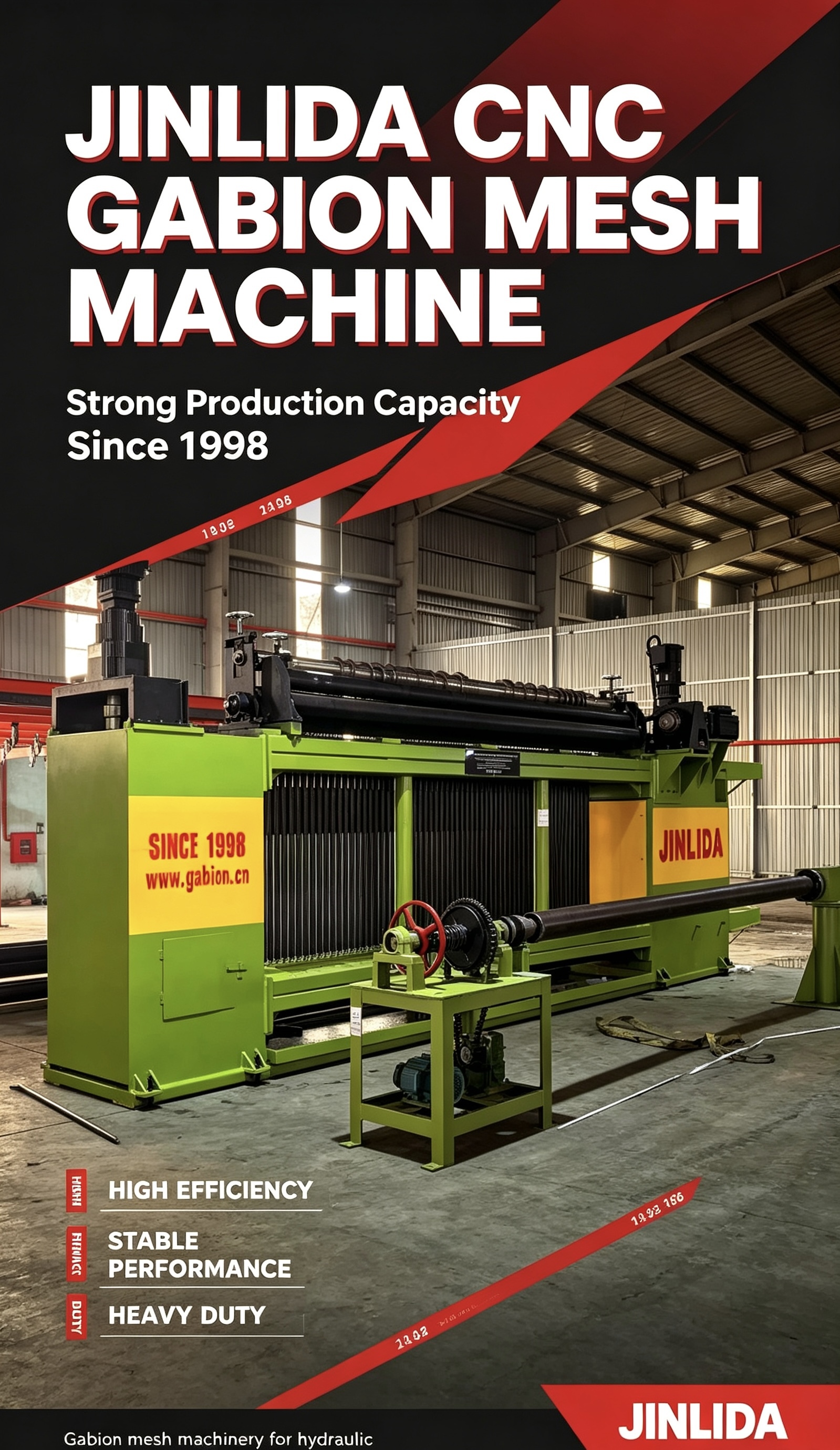 Последние блоги о компании How to Set Up a CNC Gabion Mesh Machine Before Production: A Practical Pre-Start Checklist