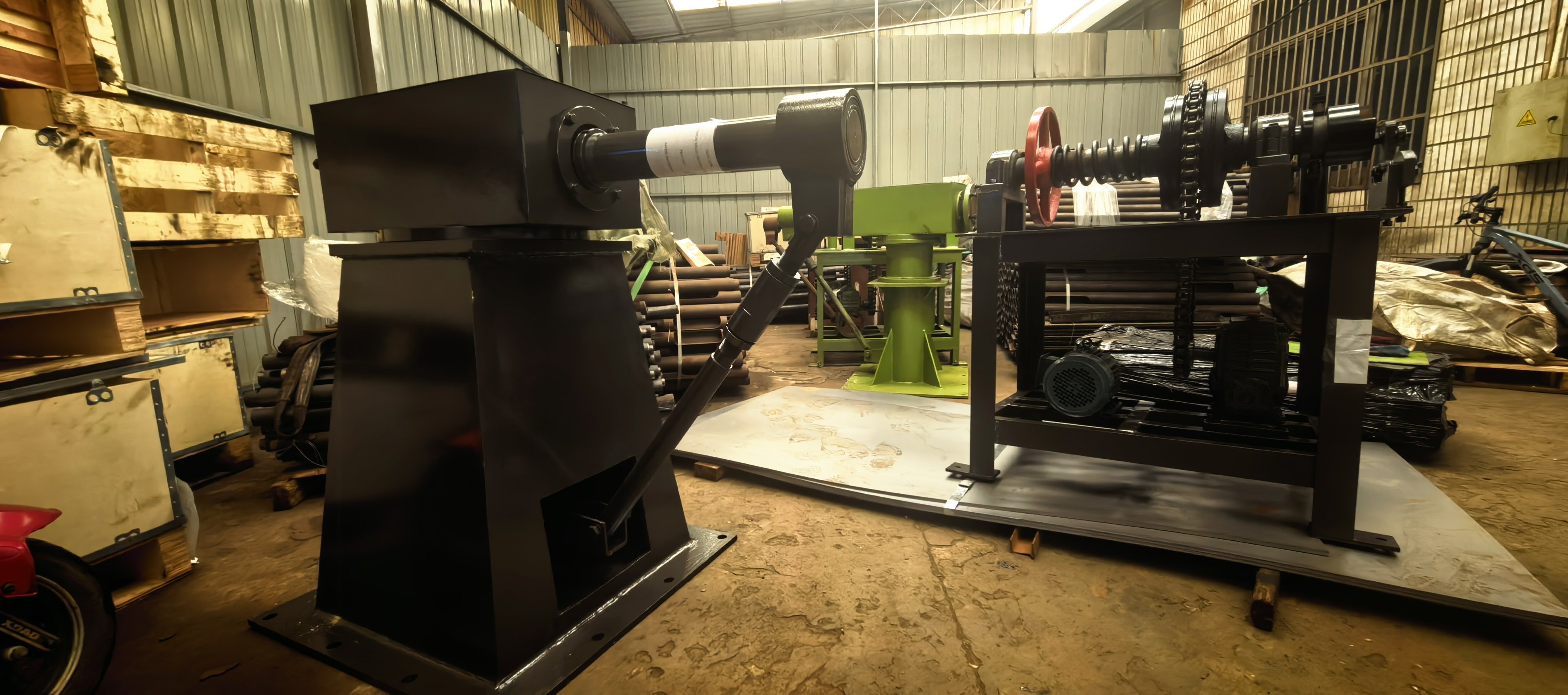 Последние блоги о компании Jinlida Reinforced Mesh Coiler Completes R&D and Passes Customer Acceptance: Higher Load and Easier Unloading