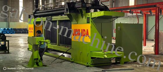 Ультраскоростная сверхмощная машина для габионных коробок: Промышленный станок для производства шестиугольной сетки для гражданского строительства