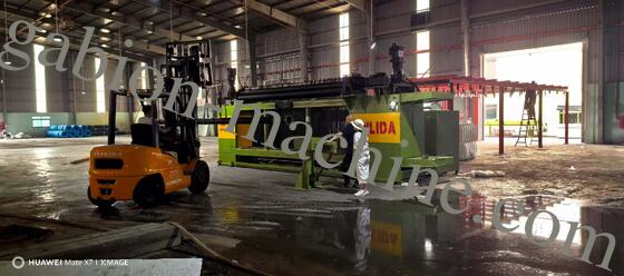 Интегрированная автоматическая линия для производства габионных клеток: Промышленная сборочная линия для быстрого производства габионных корзин