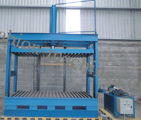 Купить Сверхмощная гидровлическая машина упаковки сетки Gabion для отжимать коробку Gabion онлайн изготовление