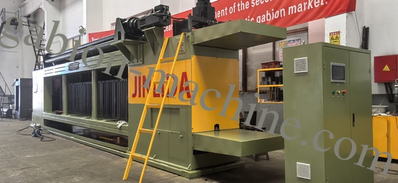 Купить Jinlida CNC Gabion Mesh Machine 80x100 & 100x120 - тяжелое, высокоэффективное, интеллектуальное автоматизированное оборудование для производства габионных сетей с длительным сроком службы онлайн изготовление