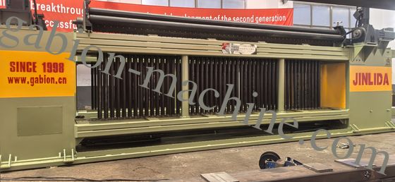 Купить Прочная габионная машина с ячейкой 60×80/80×100 мм и шириной плетения 5300 мм для производства точной шестиугольной сетки онлайн изготовление