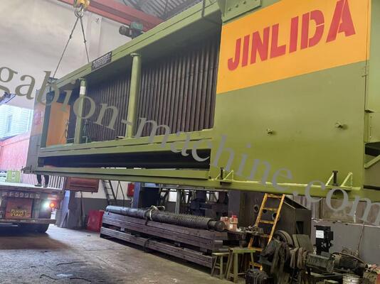 Купить LNWL-5 CNC Gabion Mesh Machine 4300mm Рабочая ширина PLC Servo Drive для защиты склонов берегов рек онлайн изготовление