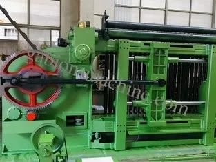 Купить 4000mm гальванизировали автоматическую ячеистую сеть машины 80*100mm Gabion для каменной клетки онлайн изготовление