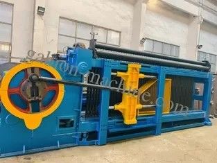 Купить Автоматическая ячеистая сеть машины 66*88mm Gabion гальванизированная 165m/h для тюфяка Gabion онлайн изготовление