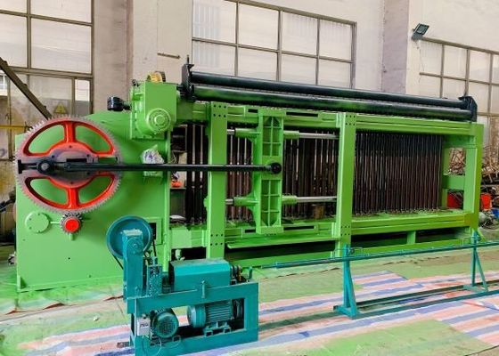 Купить Безопасность ультракрасного Рэй машины сетки Gabion управлением PLC двойной закрутки автоматическая онлайн изготовление