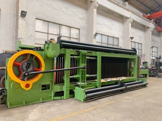 Купить Подгонянная машина сетки ширины 15kw 2000mm шестиугольная гальванизировала двойной извив Gabion WireNetting онлайн изготовление