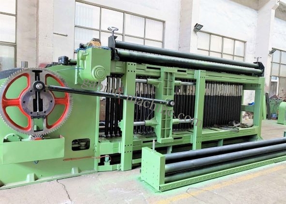 Купить Коробка Gabion провода Galfan делая шириной машины 22kw 4300mm двойную сетку извива онлайн изготовление
